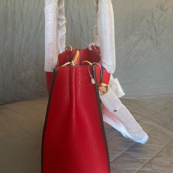 NWT Michael Kors Mercer Medium Pebbled Leather Crossbody Bag - Picture 7 of 13